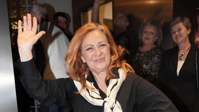 FOTO: Simona Stašová byla v dobrém rozmaru.