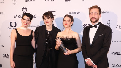 FOTO: Antonie Formanová předávala cenu Magnesia za nejlepší studentský film.