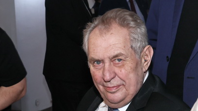 FOTO: Bývalý prezident Miloš Zeman.