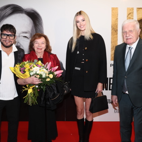 Krystyna Pyszková vypadala nádherně.