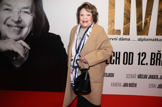 FOTO: Jiřina Bohdalová na premiéře dokumentu Livia. – stránka 1