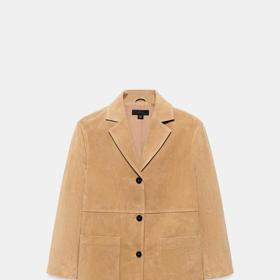 Bunda ze 100% semiše, Zara, 3599 Kč