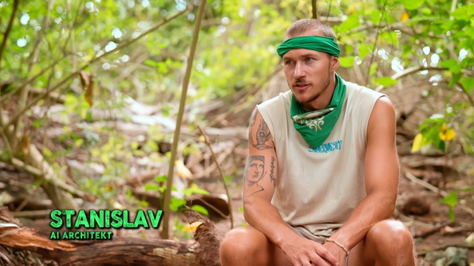 FOTO: Stanislav z kmene Padouchů.