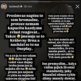 Lucie Široká se vyjádřila k nove reality show Královny Brna.