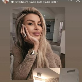 Lela Ceterová prožila první den v novém bytě.