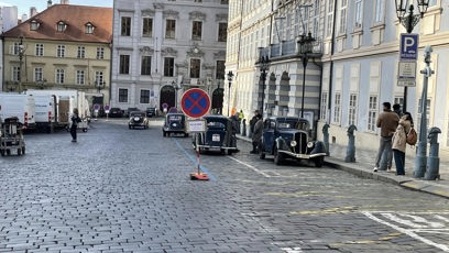 FOTO: Natáčelo se v samém srdci Prahy.
