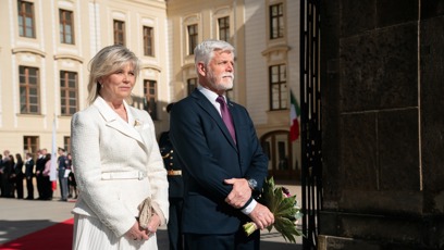 FOTO: Prezident Petr Pavel s první dámou Evou Pavlovou vypadali skvěle.