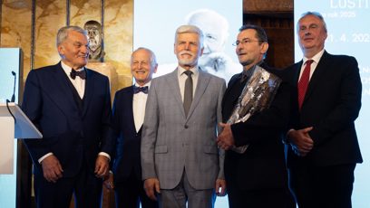 FOTO: Ondřej Vetchý byl oceněn za odvahu, statečnost a lidskost.