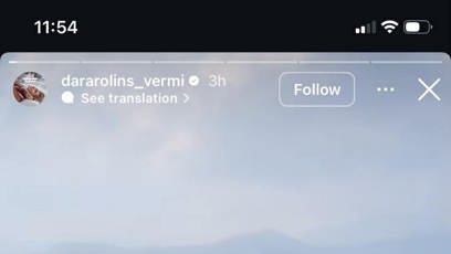 FOTO: Dara Rolins zveřejnila záběry se stavení.