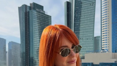 FOTO: Aneta Zicklerová odcestovala s Babišem do střední Asie.