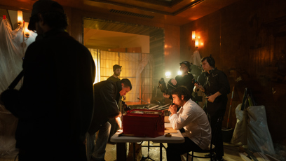 FOTO: Natáčení filmu Trampantojo.