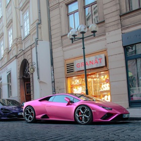 Adam Kajumi se na sítích často chlubí svým lambem. 