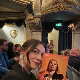 Beáta Kaňoková vyrazila se snoubencem na představení do Anglie.