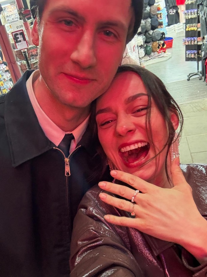 FOTO: Beáta Kaňoková se pochlubila krásným prstýnkem.
