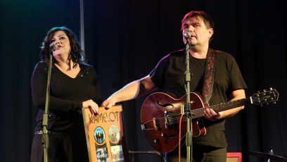 FOTO: Roman Horký a kapela Kamelot.