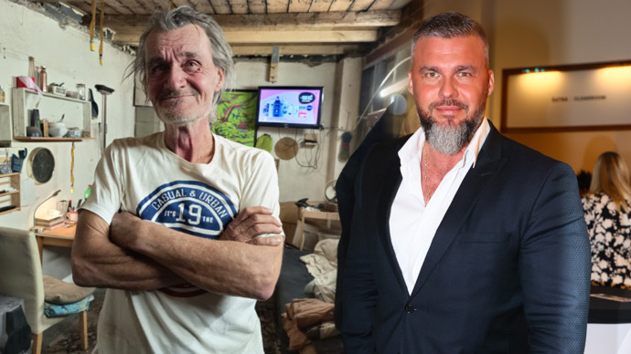 FOTO: Radek Filipi a jeho tatínek.