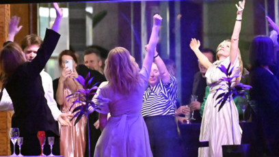 FOTO: Aňa Geislerová tančila jako utržená ze řetězu.