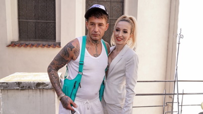 FOTO: Sámer Issa dorazil po boku přítelkyně Lucie Junkové.