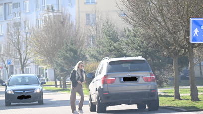 FOTO: Lela měla během čtvrta pochůzky.