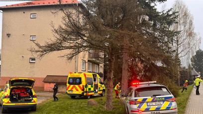 FOTO: Opilá řidička v Čeladné srazila dvě nezletilé dívky.