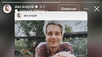 FOTO: Daniel Krejčík sdílel rok po smrti Aničky dojemný příspěvek.