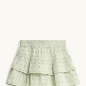 Sukně s volány a anglickou krajkou, C&A, 498 Kč