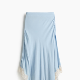 Asymetrická viskózová sukně, H&M, 979 Kč