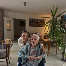 Její tatínek byl pro ní velmi důležitý.