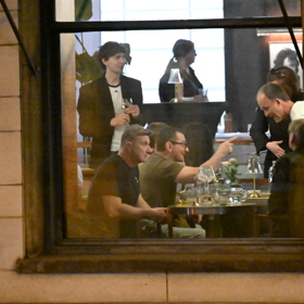 Ondřej Vetchý si oslavu náramně užíval. 