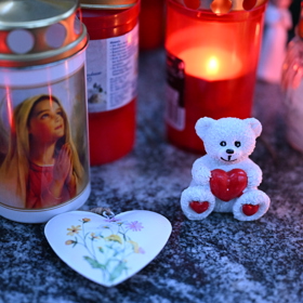 Hrobeček Aničky Slováčkové na Vinohradském hřbitově.