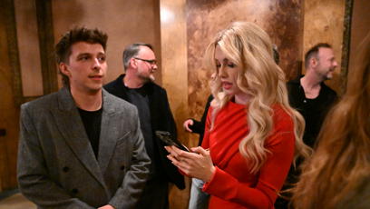 FOTO: Justýna Zedníková s partnerem.