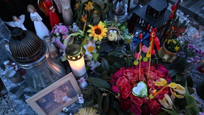 FOTO: Hrobeček Aničky Slováčkové na Vinohradském hřbitově.