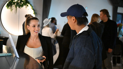 FOTO: Lukáš Švec dorazil po boku Báry Hoškové.