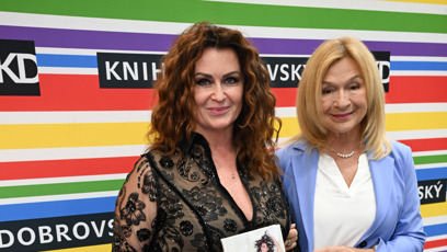 FOTO: Jana Paulová dorazila na křest knihy, která vypráví životní příběh Petry Řehořkové.