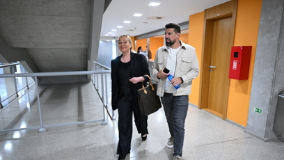 FOTO: Milan Baroš u soudu.