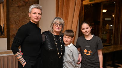 FOTO: Manželka Davida Stypky, Kateřina, maminka Marie a děti.
