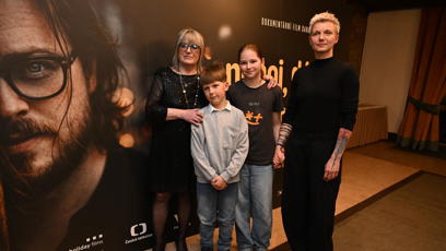 FOTO: Manželka Davida Stypky, Kateřina, maminka Marie a děti.