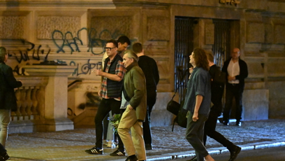 FOTO: Jiří Macháček mezi hosty.