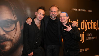 FOTO: Kapela Brixtn a režisér Dan Svátek.