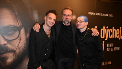FOTO: Kapela Brixtn a režisér Dan Svátek.