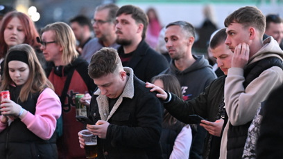 FOTO: Maxgreen vše sledoval z první řady.