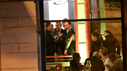 FOTO: Jiří Macháček se dobře bavil.