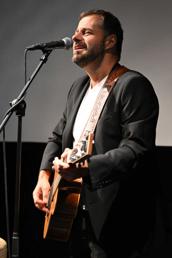 FOTO: Ondřej Ládek během svého vystoupení.