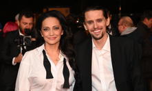 Lucie Bílá dorazila v doprovodu syna Filipa.