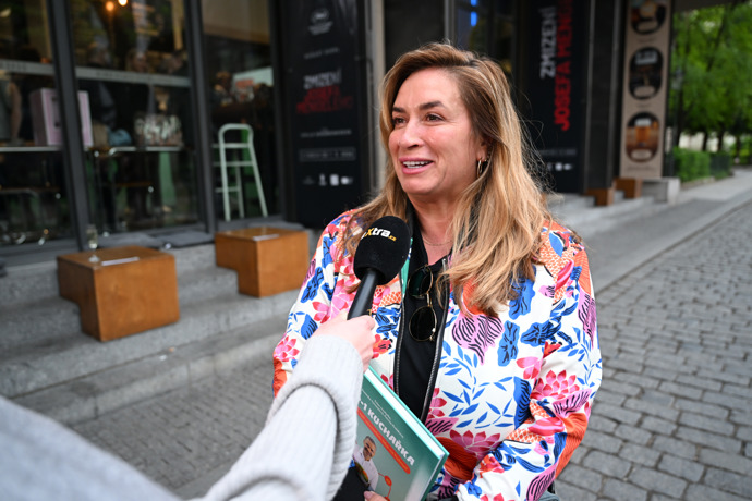 FOTO: Rola Brzobohatá během rozhovoru pro eXtra.cz.