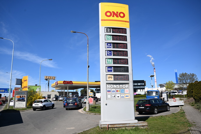 FOTO: Na čerpací stanici ONO vyjde diesel na 46.90 korun.