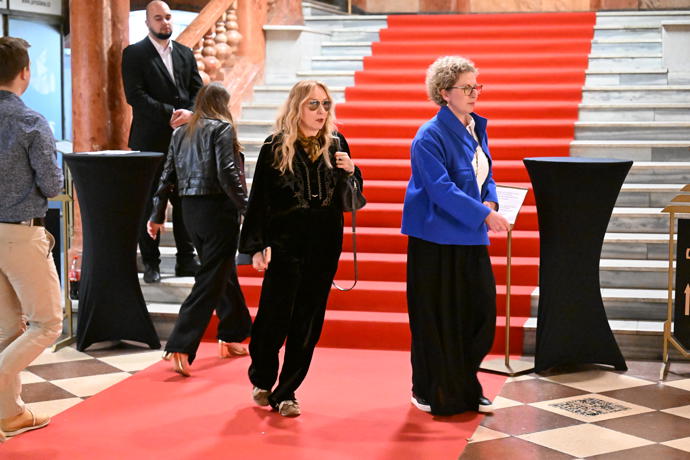 FOTO: Kateřina Žbirková při odchodu.