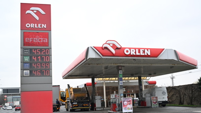 FOTO: Na čerpací stanici Orlen vyjde diesel na 45.20 korun.