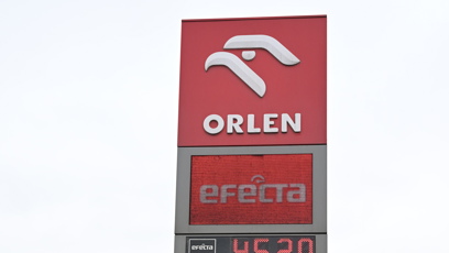 FOTO: Čerpací stanice ORLEN nabízí diesel za 45,20 korun.