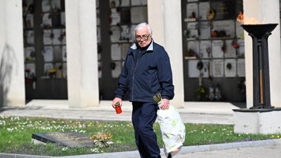 FOTO: Poslední rozloučení s diskařem Imrichem Bugárem.